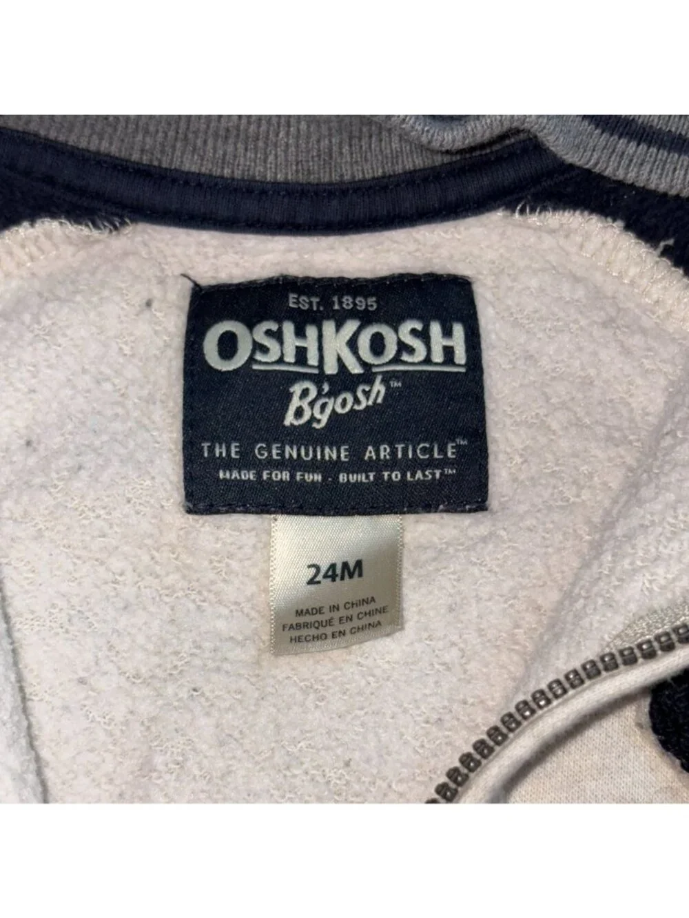 OshKosh Bgosh thank you